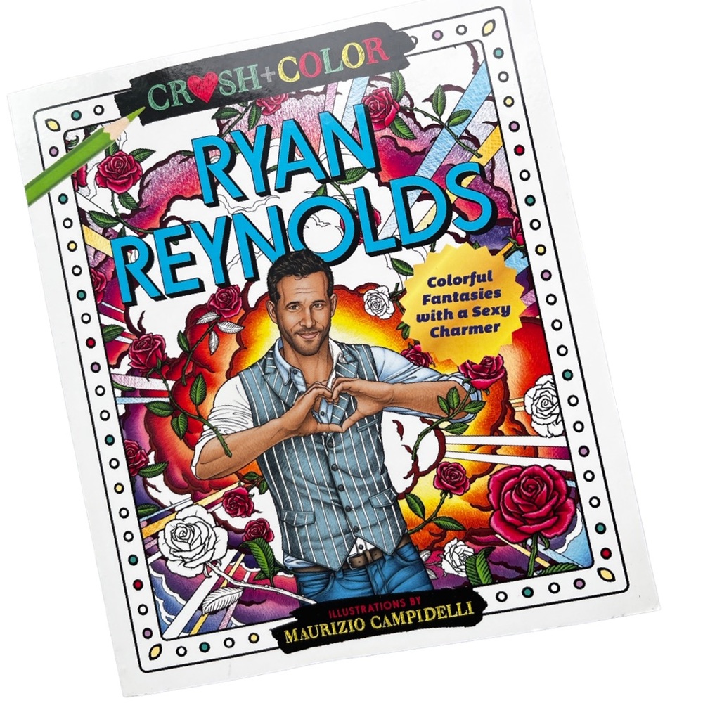 Ryan Reynolds’ Coloring Book NEW